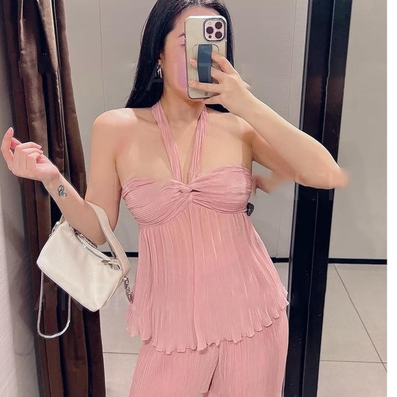 Pink top blouse - Picture 4 of 4